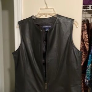 Brand new leather vest